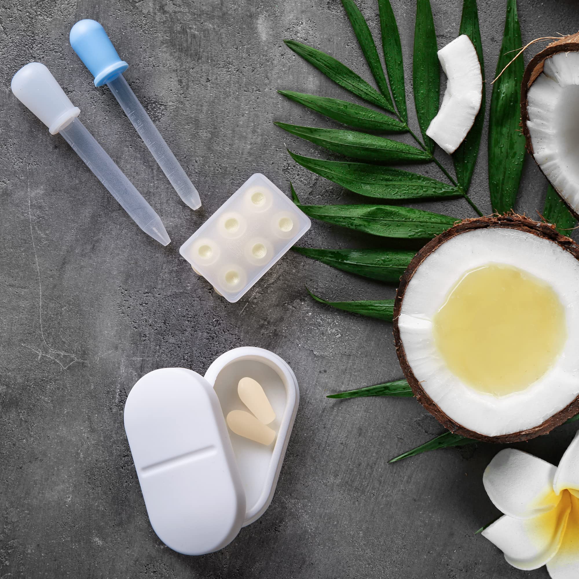 OrganiKit's Reusable Suppository Mold Kit - Eco-Friendly, 2ML, Silicone, Suppository Molds OrganiKit