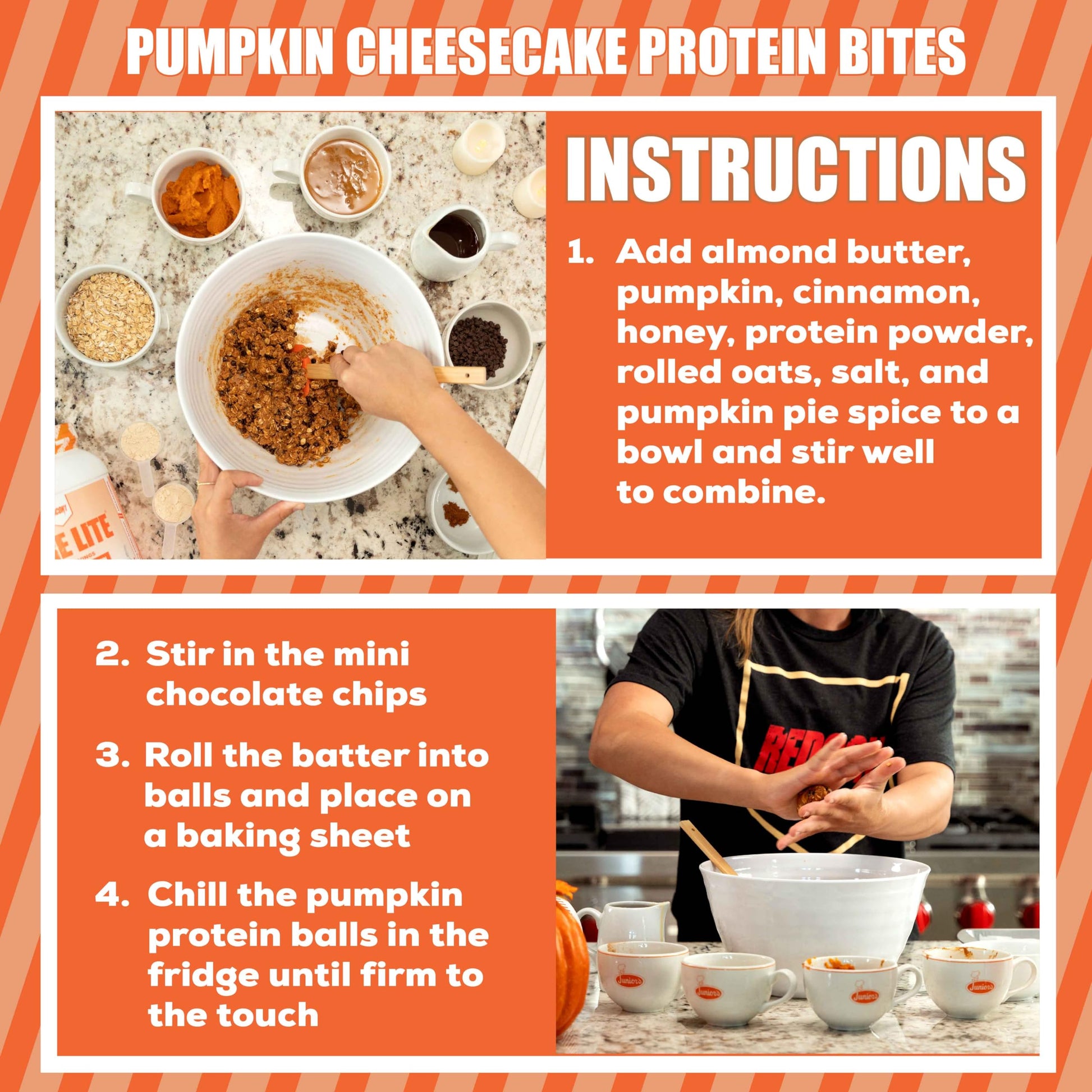 REDCON1 MRE Lite Whole Food Protein Powder, Juniors, Pumpkin Cheesecake - Low Carb REDCON1