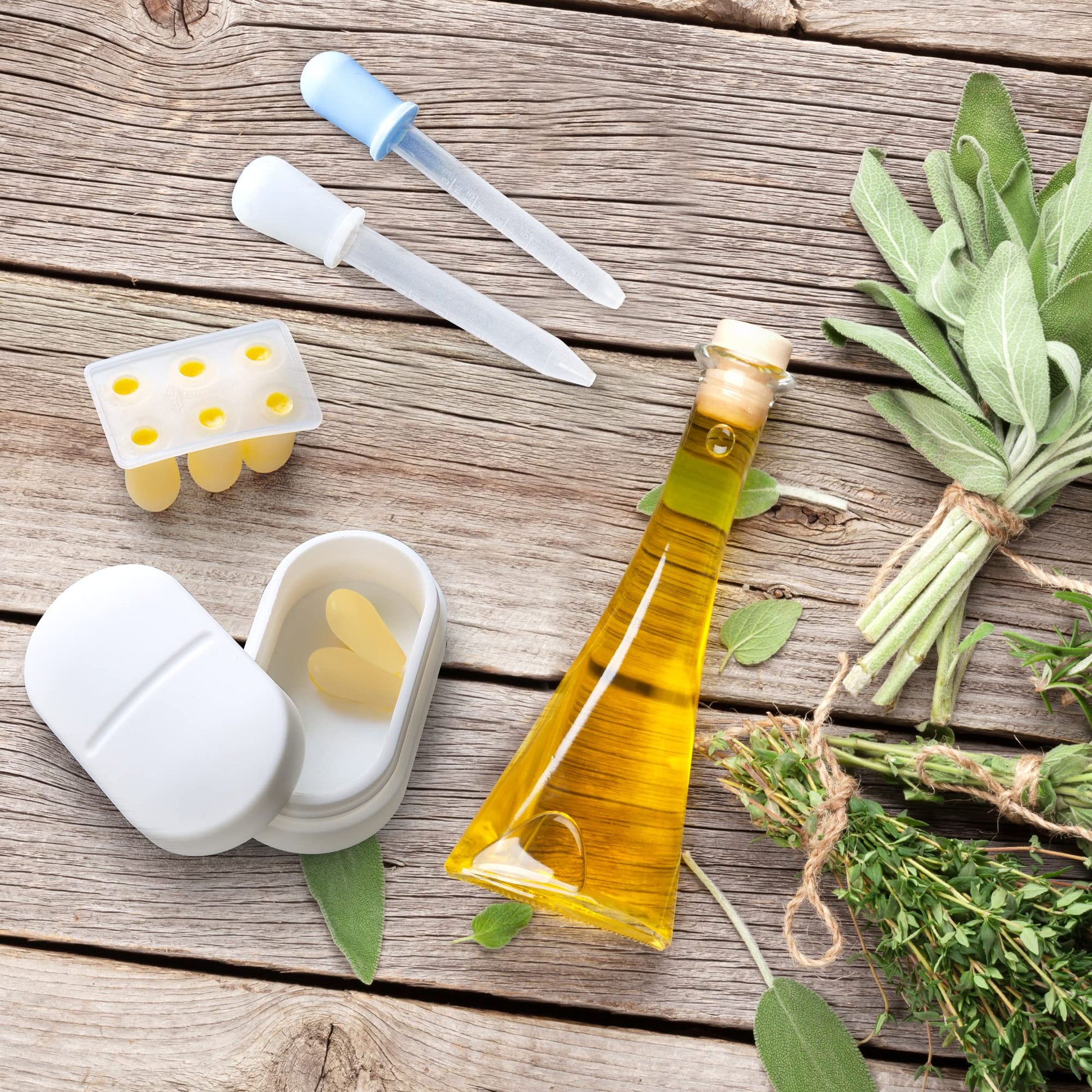 OrganiKit's Reusable Suppository Mold Kit - Eco-Friendly, 2ML, Silicone, Suppository Molds OrganiKit