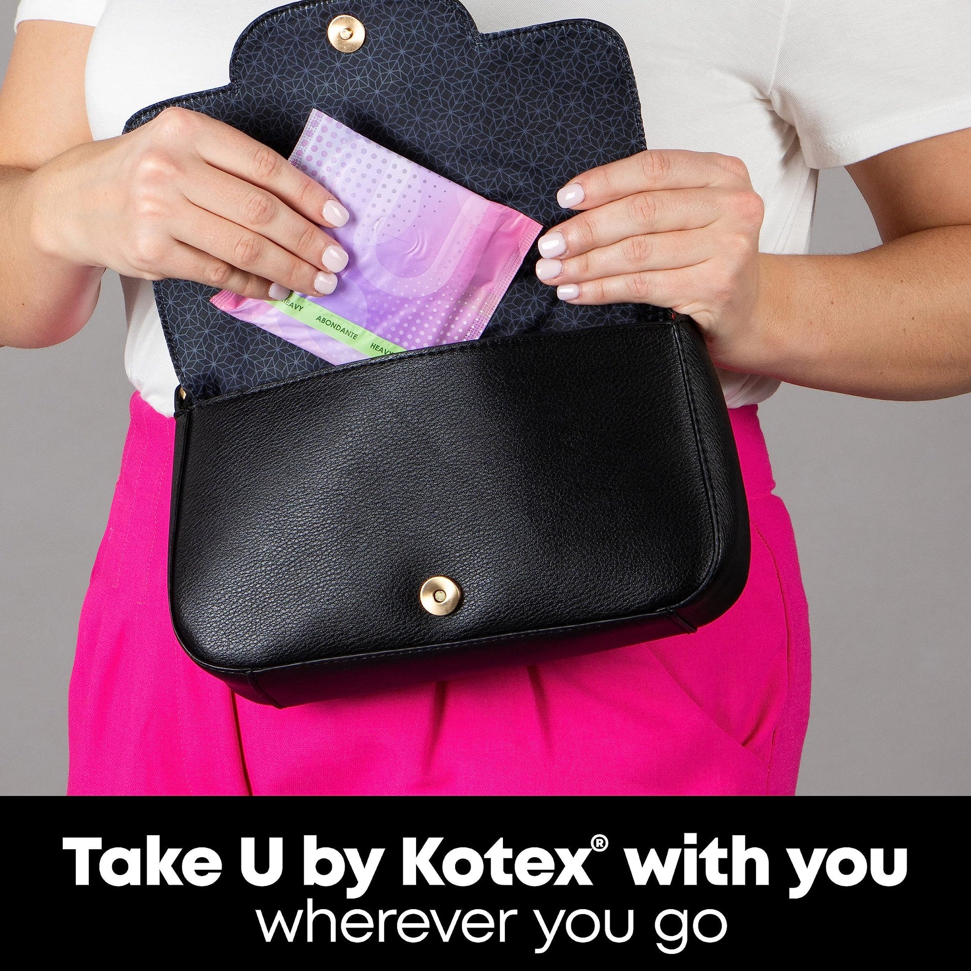 U by Kotex Balance Ultra Thin Pads with Wings, Heavy Absorbency, 46 Count (Packaging May Vary) U by Kotex