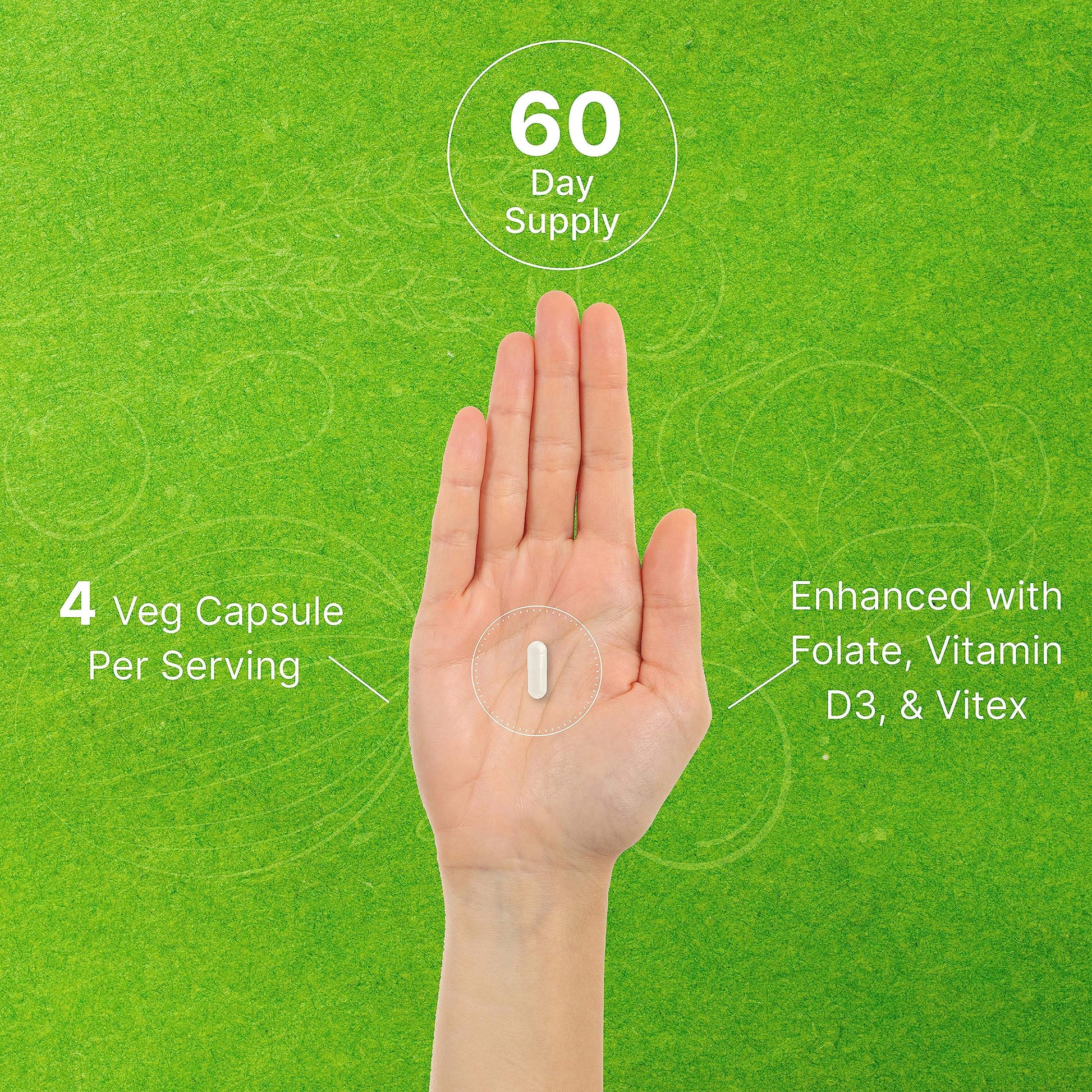 Myo-Inositol & D-Chiro Inositol Supplement (40:1) 2,050mg Per Serving, 240 Veggie Cap DEAL SUPPLEMENT