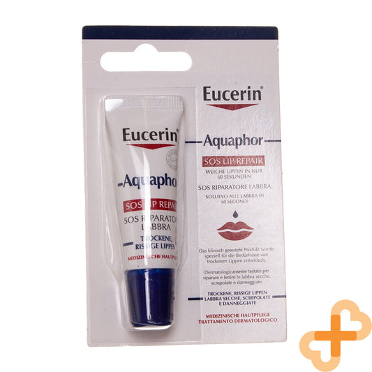 Eucerin Aquaphor SOS Immediate Repair Soothing Dry Cracked Lips Balm