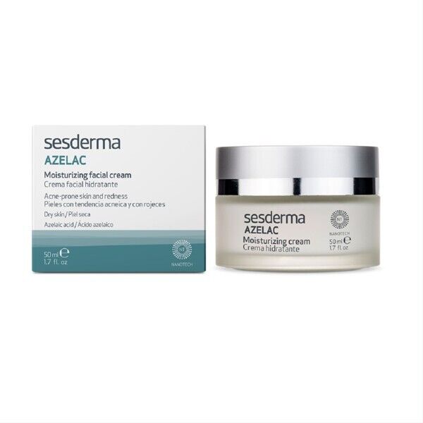 SESDERMA AZELAC Hydrating Moisturizing Anti Redness Cream 50ml Acne Sesderma