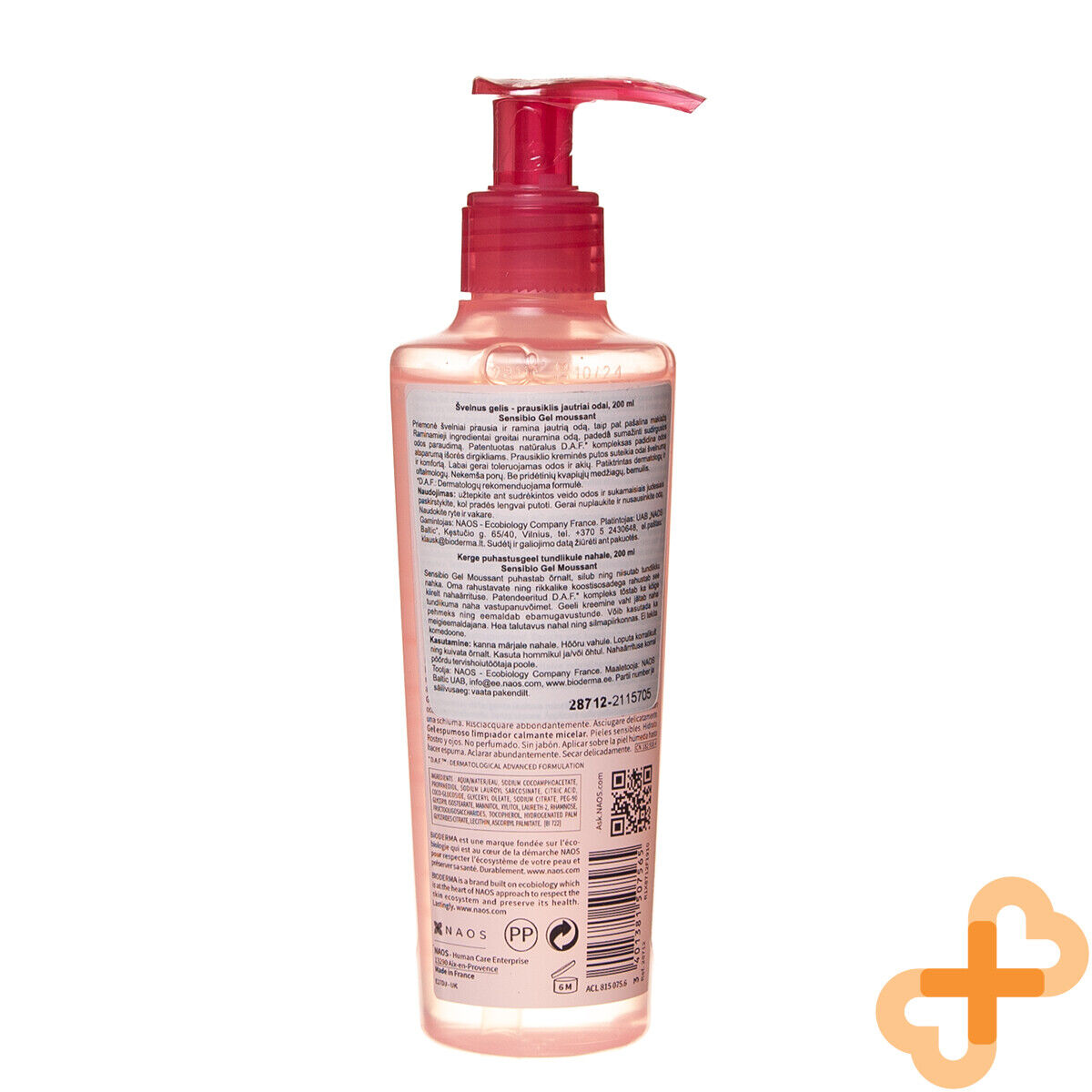 Bioderma Sensibio Mild Cleansing Foaming Gel Sensitive Skin 200ml Hydr BIODERMA