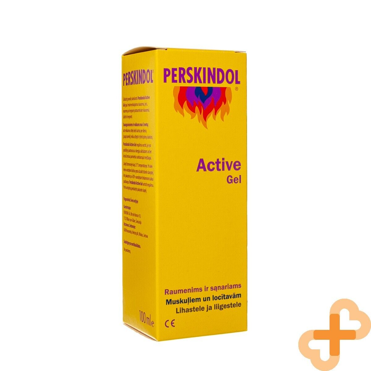 PERSKINDOL ACTIVE Gel 100 ml For Muscles And Joints Cooling Effect PERSKINDOL