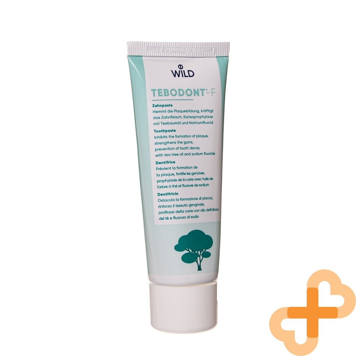 DR. WILD TEBODONT Toothpaste with Tea Tree Oil Strengthens Gums 75 ml DR. WILD