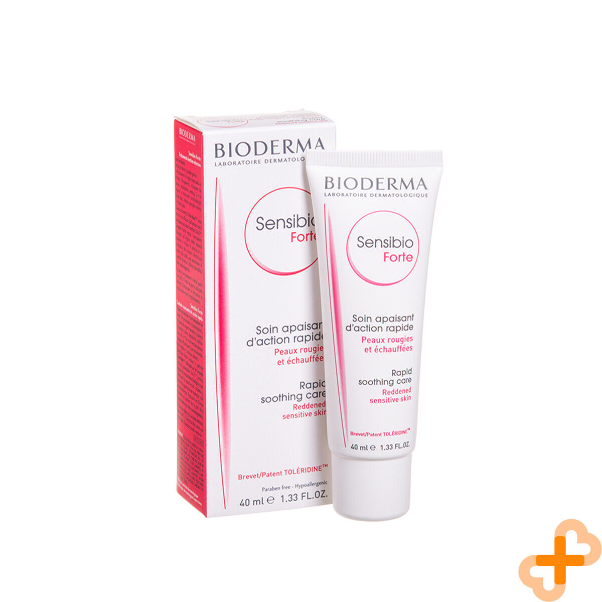 Bioderma Sensibio Forte Rapid Soothing Care 40ml Reddened Sensitive Skin BIODERMA