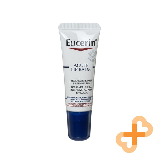 Eucerin Acute Lip Balm Extremely Dry Cracked Lips Intense Care Redness