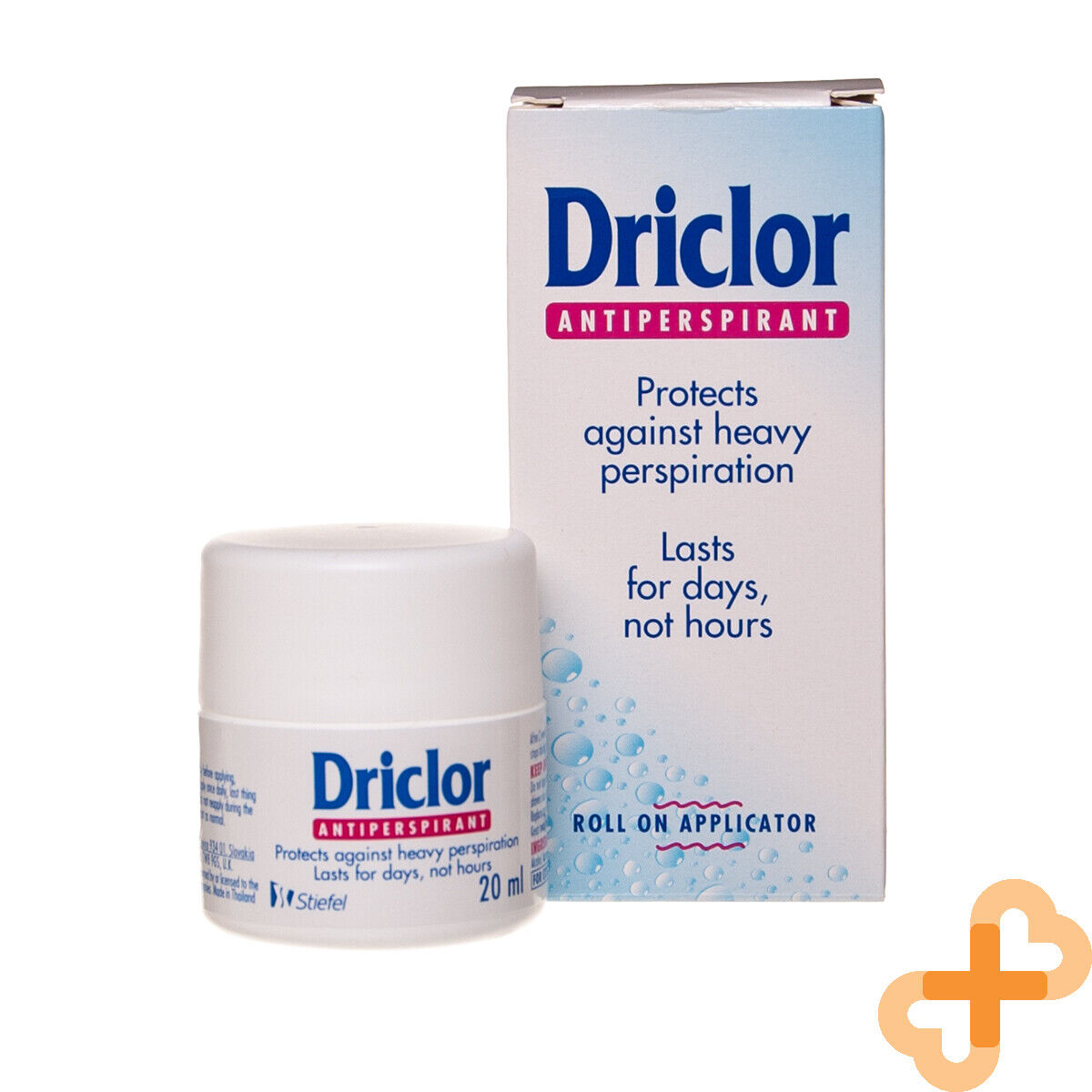 DRICLOR Deodorant Antiperspirant Roll On 20 ml Against Heavy Perspiration Driclor