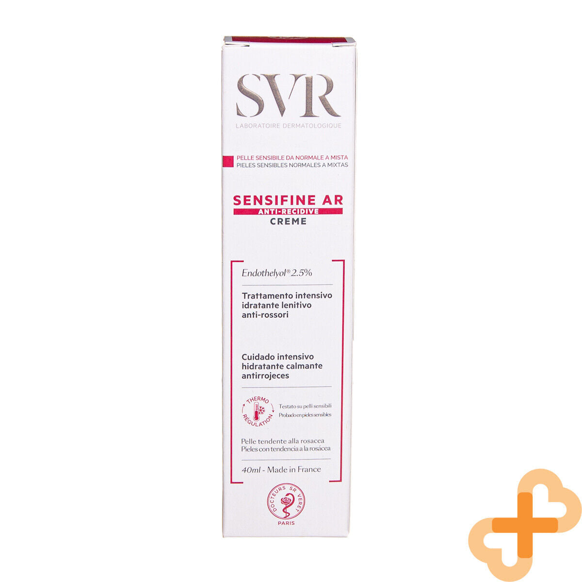 SVR Sensifine Anti-Redness + Rosacea Moisturizing Soothing Cream Dry SVR Laboratoires