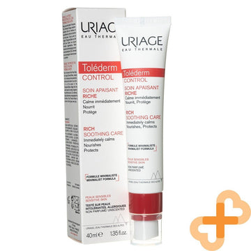 URIAGE TOLEDERM Nourishing Soothing Calming Face Cream 40ml Sensiti Uriage