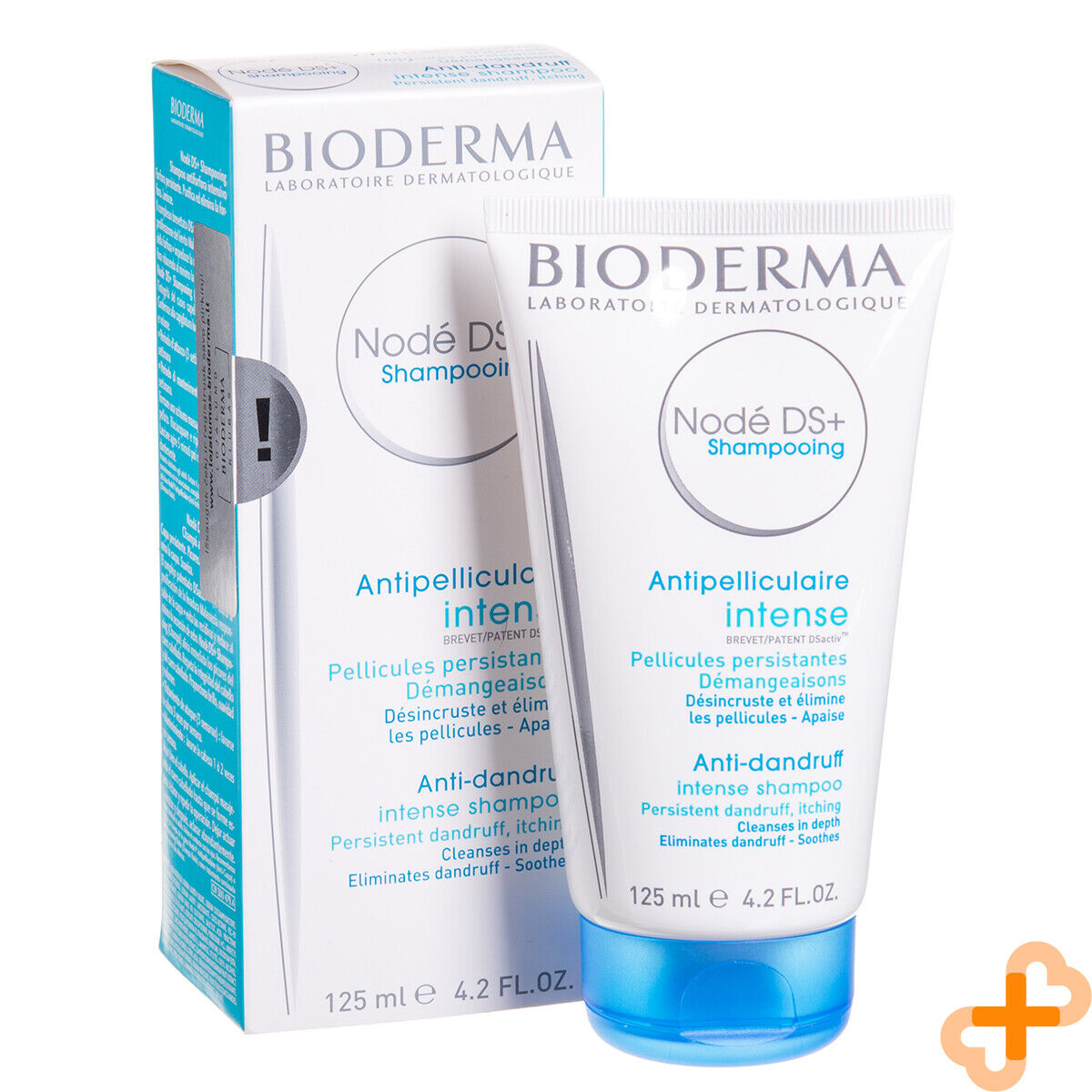 Bioderma Nodé DS+ Anti-Dandruff Intense Shampoo 125ml relieves itching BIODERMA