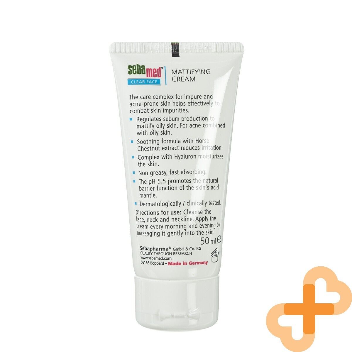 SEBAMED Clear Face Mattifying Cream for Oily and Acne-Prone Skin 50ml SebaMed
