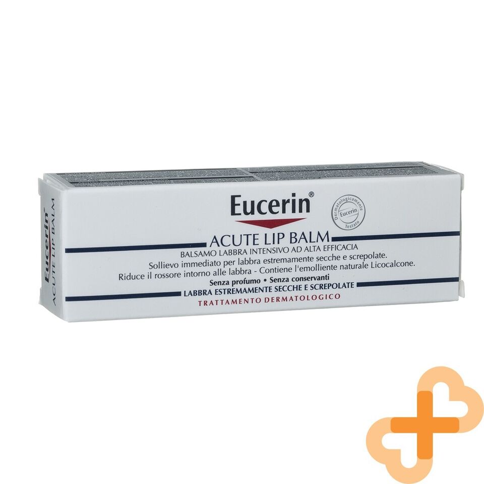 Eucerin Acute Lip Balm Extremely Dry Cracked Lips Intense Care Redness Eucerin